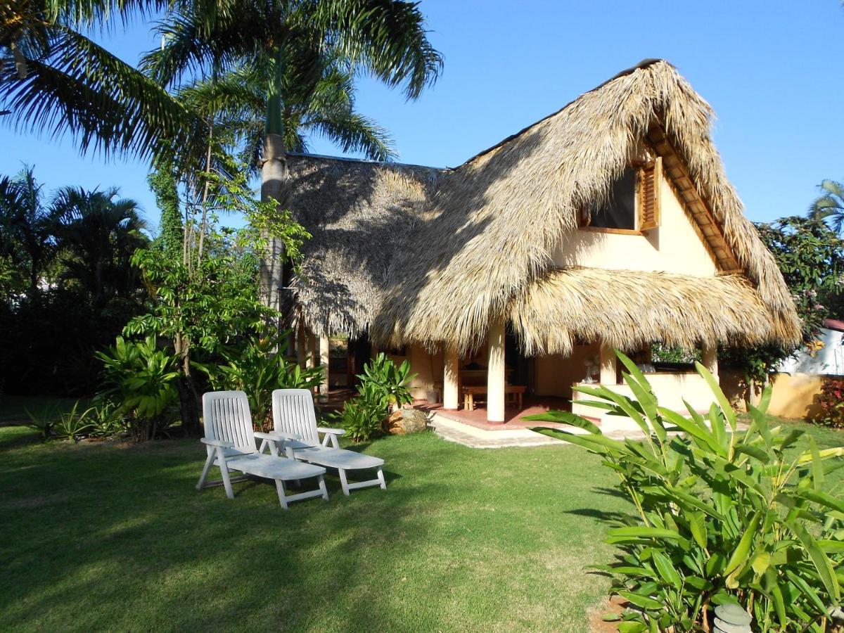 Palm-Covered House In The Tropical -Casa Oli Лас-Ґалерас Екстер'єр фото